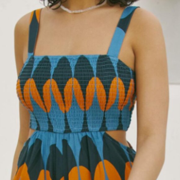 New The Piper by Anthropologie Bandeau Cutout Jumpsuit - Picture 7 of 13